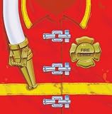 Firefighter Luncheon Napkin, 3 Ply (12pks Case)