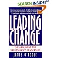 Leading Change by  James O'Toole