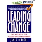 Click here to buy Leading Change by  James O'Toole.