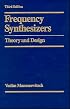 Frequency Synthesizers: Theory and Design