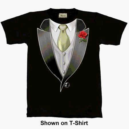 Black Wedding Tuxedo - Tuxedos Premium T-Shirt