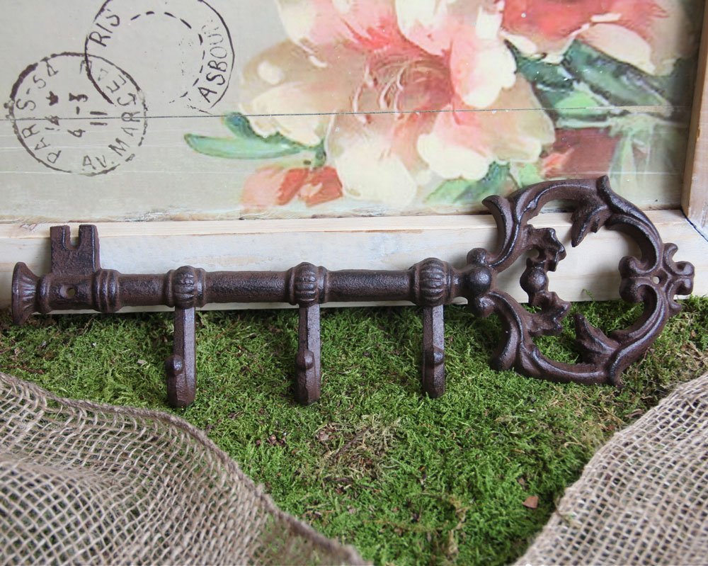 Vintage Key Shaped Wall Hooks Decorative Key Hanger · Decorative Wall