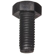 Nylon 6/6 Hex Bolt, Metric, Hex Head, Metric Threads, M5-0.8 Thread Size, 35mm Length, Fully Threaded, Made In US, Pack Of 100