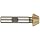 Niagara Cutter CH126 Single Angle Shank Type Chamfering Cutter, High Speed Steel, Uncoated (Bright), Weldon Shank, 60 Degree Angle, 1" Cutter Diameter, 10 Tooth, 7/16" Width
