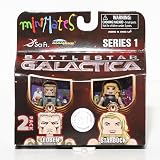Battlestar Galactica Exclusive Minimates Series 1 Leoben and Starbuck