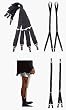Shirt Stays - Shirt Garters - Y, Stirrup, & Straight Styles - Keep Shirt Down and Socks Up!