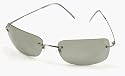 Titanium Sunglasses - Green Lens