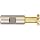 Niagara Cutter TS109 T-Slot Shank Type Cutter, High Speed Steel, TiN Coated, Weldon Shank, 10 Helix Angle, 1" Cutter Diameter, 8 Tooth, 1/2" Width