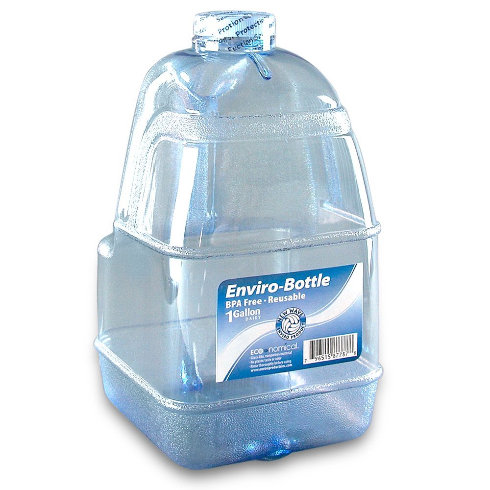New Wave Enviro BpA Free 1 Gallon Water Bottle (Dairy) , New, Free Shipping