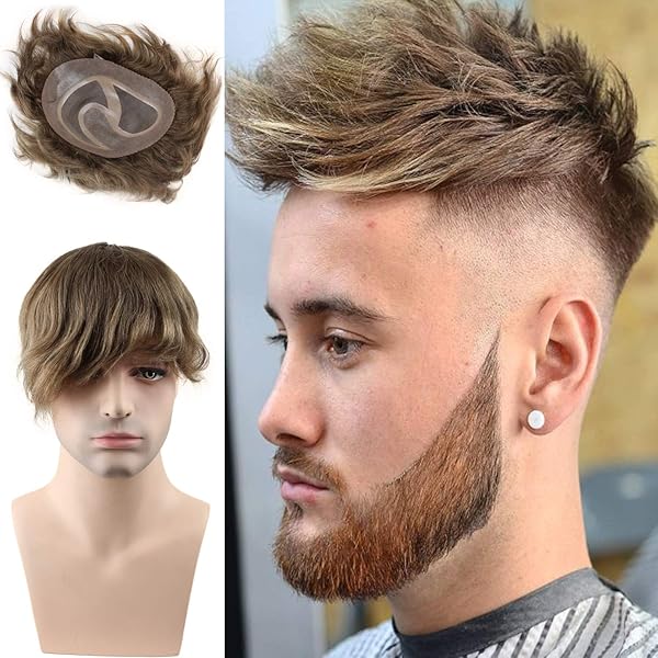 Rossy Nancy Toupee For Men Hair Pieces 100 European Virgin Human