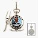 PRESIDENT BARACK OBAMA POCKET CLOCK WATCH COLLECTIBLE