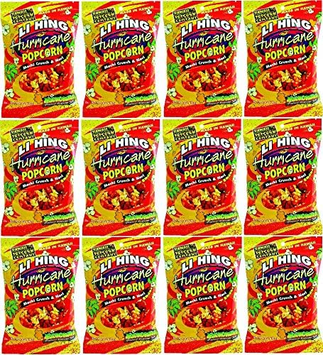 12pk Li Hing Hurricane Microwave Popcorn Singles