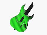 Guitar Hero III 3 (GH3) for PlayStation 2 (PS2) Skin - NEW - LIME CHROME MIRROR system skins faceplate decal mod
