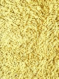 Cotton Chenille Shag Rug 39 x 58 Rug - Yellow