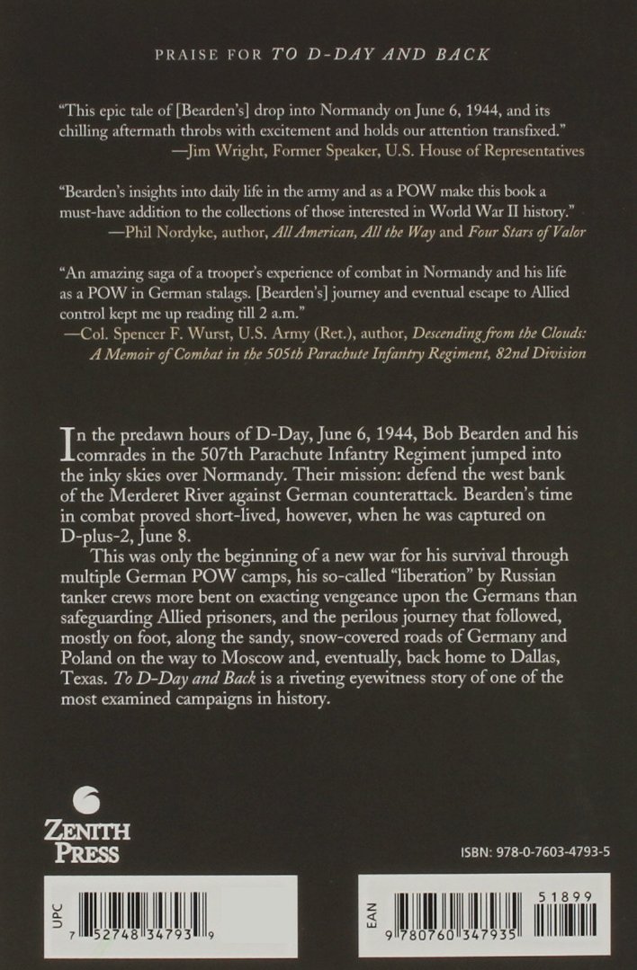 Amazon.com: To D-Day and Back: Adventures with the 507th Parachute ...