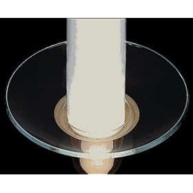 Buy Biedermann & Sons Candle Bobeches, Box of 12, Deep Glass Style by Biedermann & Sons