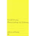 Ph�nomenologie der Erfahrung (edition suhrkamp)