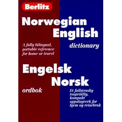 Berlitz Norwegian-English, English-Norwegian Pocket Dictionary (Berlitz Bilingual Dictionaries)