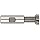Niagara Cutter TS109 T-Slot Shank Type Cutter, High Speed Steel, Uncoated (Bright), Weldon Shank, 10 Helix Angle, 31/32" Cutter Diameter, 8 Tooth, 25/64" Width