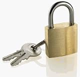 Franzus #TS2A01TS 2PK SM Brass Padlock