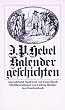 Kalendergeschichten (insel taschenbuch)