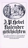 Insel Taschenbücher, Nr.17, Kalendergeschichten