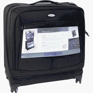 Samsonite Silhouette 11 Spinner Wheeled Garment Bag - Black