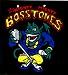 The Mighty Mighty Bosstones - Monster at Mic with Logo Above on Black - Sticker / Decal