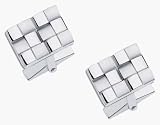 Dolan Bullock Basketweave Collection Sterling Silver Cuff Links