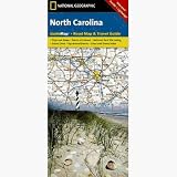 National Geographic GM00620542 Map Of North Carolina