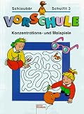 Schlaub�r Schulfit, Vorschule, H.3, Konzentrationsspiele und Malspiele