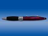 Mississippi State - Brass Ball Point Pen - Laser Engraved (burgundy/silver)