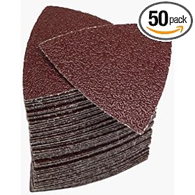 Fein 63717081018 40 Grit Velcro Sandpaper (50-Pack)