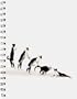 Dancing with Cats Black and White Cat Journal