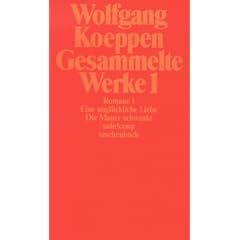 Gesammelte Werke in sechs B�nden in den suhrkamp taschenb�chern: Bd. 1: Eine ungl�ckliche Liebe. Die Mauer schwankt. Bd. 2: Tauben im Gras. Das ... Essays und Rezensionen (suhrkamp taschenbuch)