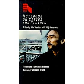 Notebook on Cities and Clothes [VHS]