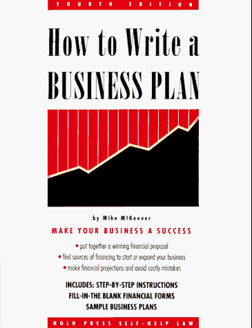 How to Write a Business Plan (4th Ed)