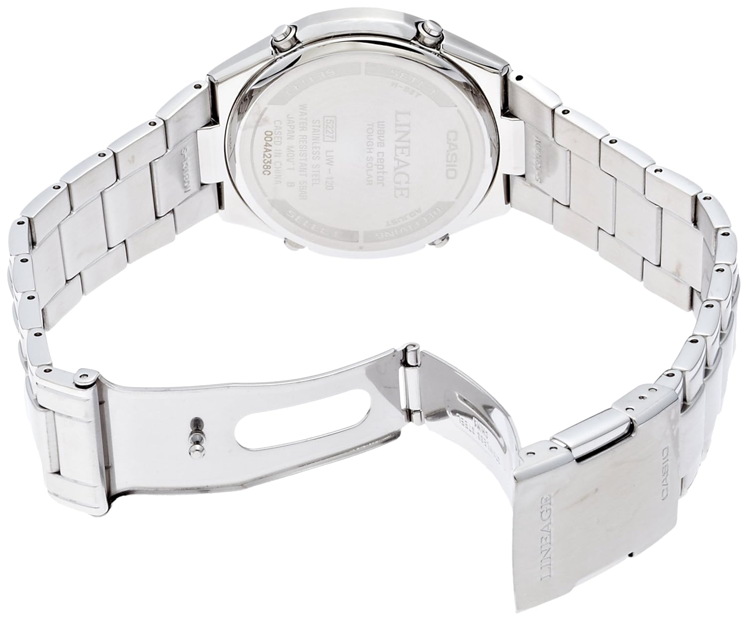 io Clock Black Dial MEN'S Watch LIW 120DJ 1