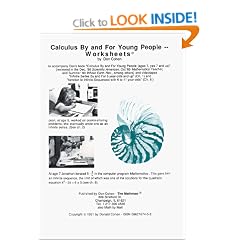 Calculus by and for Young People-Worksheets