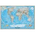 National Geographic RE00620506 World Classic Map - Spanish Language Version