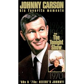 Johnny Carson - His Favorite Moments from The Tonight Show - '60s & '70s, Heeere's Johnny! [VHS]