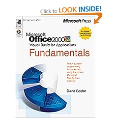 Office 2000 Visual Basic Fundamentals Step-by-step (Developer Learning Tools)