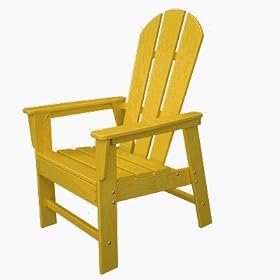 Polywood GNDSH16LE - Original Adirondack Chair - Lemon by