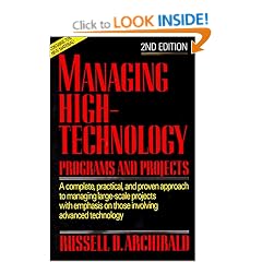 Managing High Technology Programs and Projects