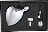 Visol Heart Stainless Steel Flask Gift Set
