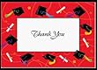 Masterpiece Studios 10698 Red Graduation Thank You Note Cards