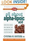 FAQs All about Alpha-lipoic Acid (Freqently Asked Questions)
