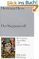 Der Steppenwolf: Roman (Bibliothek Suhrkamp)