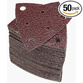 Fein 63717108019 40 Grit Velcro Dustless Sandpaper (50-Pack)