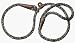 Mendota Braided British Style Slip Lead (Color=Purple,Size=1/2 inch x 4 foot)